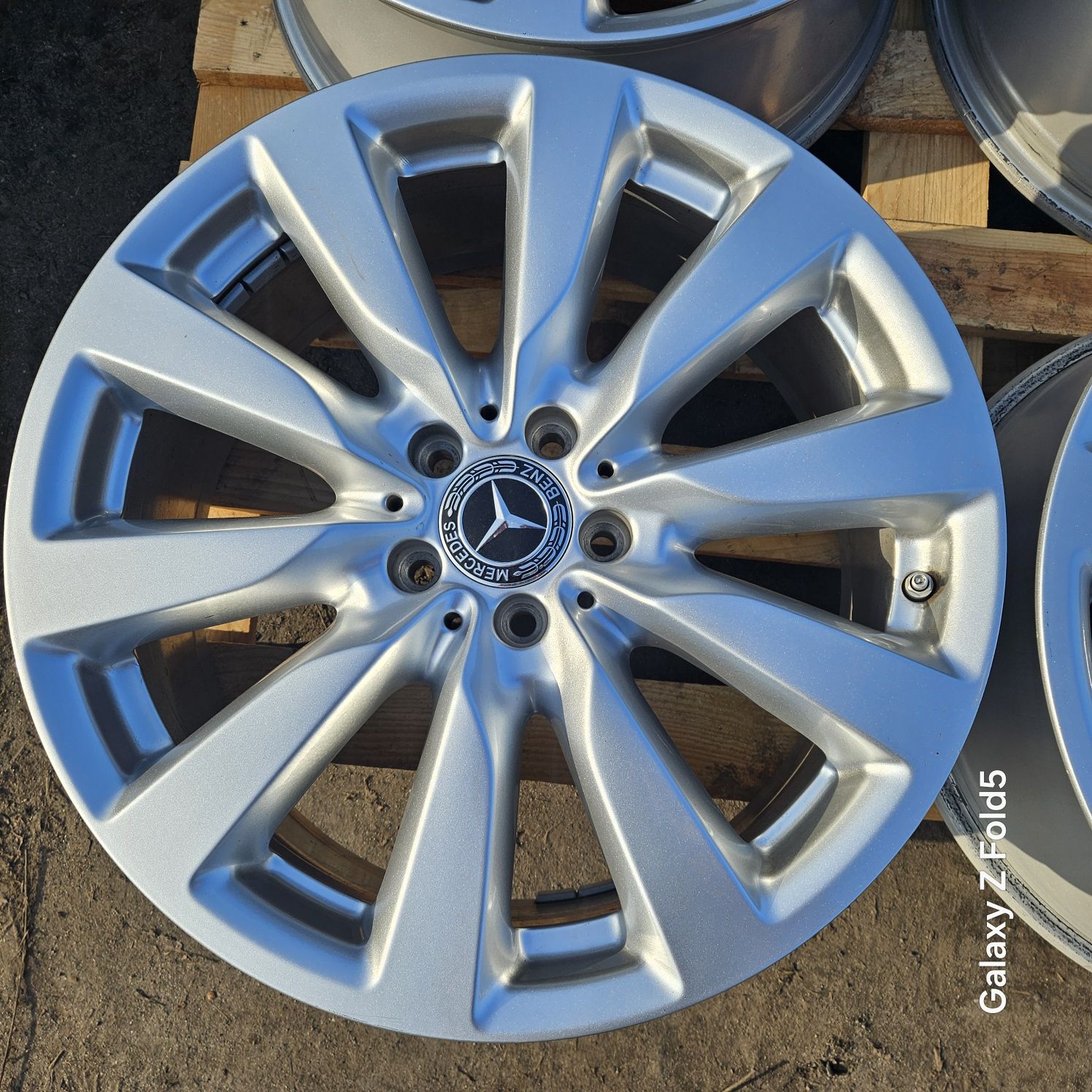 Alufelgi 19 Mercedes GLC GLA CLA Eklasa Vklasa Vito TPMS ET38 5x112