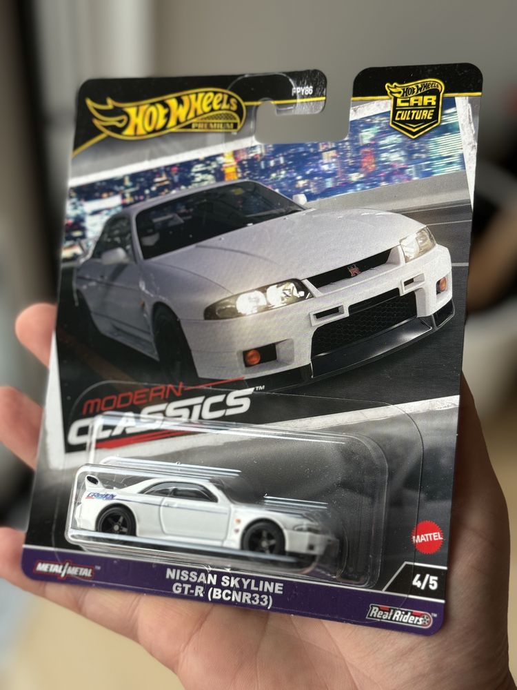 Hot Wheels Premium Nissan Skyline GT-R R33 GReddy 4/5 Modern Classics