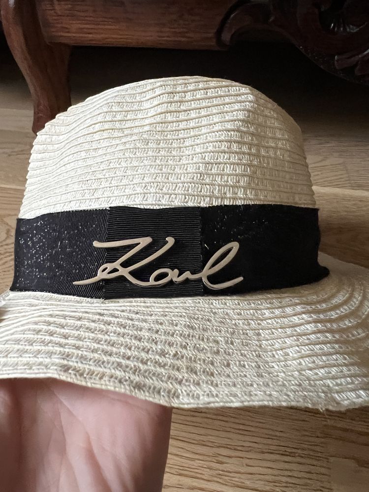 Соломʼяний капелюх Karl Lagerfeld (оригінал)