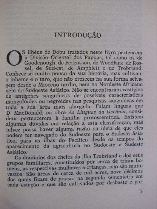 Os feiticeiros de Dobu. de R. Fortune