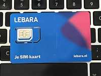 Lebara NL +31 SIM karta Prepaid Card Aktywne OTP