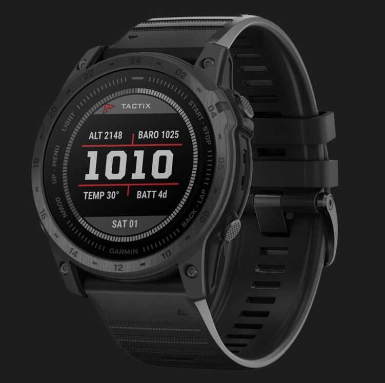 Часы Garmin Tactix 7 Premium Tactical GPS Watch with Silicone Band