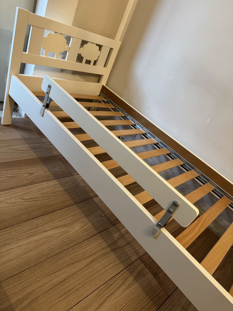 IKEA KRITTER Rama łóżka z dnem z listew 70x160 cm