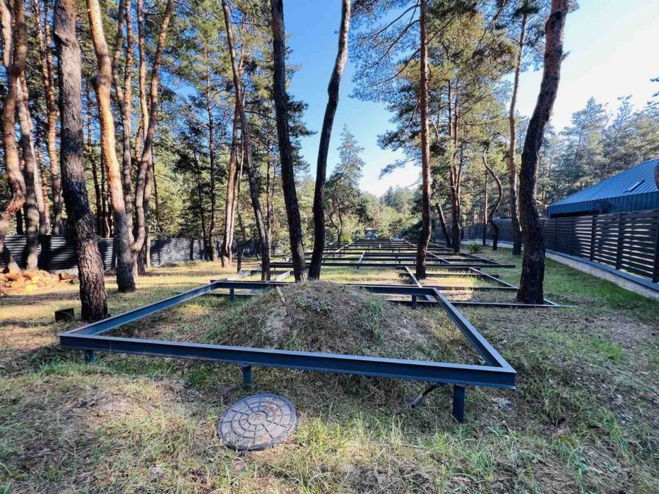 Участок Обуховка катеджный поселок Сосновый Берег лес река