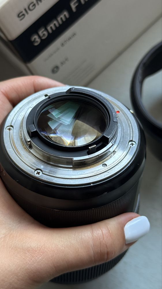 Objetiva sigma 35mm 1.4 para Nikon