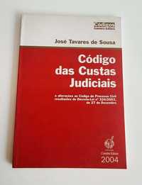 Código das Custas Judiciais de José Tavares de Sousa