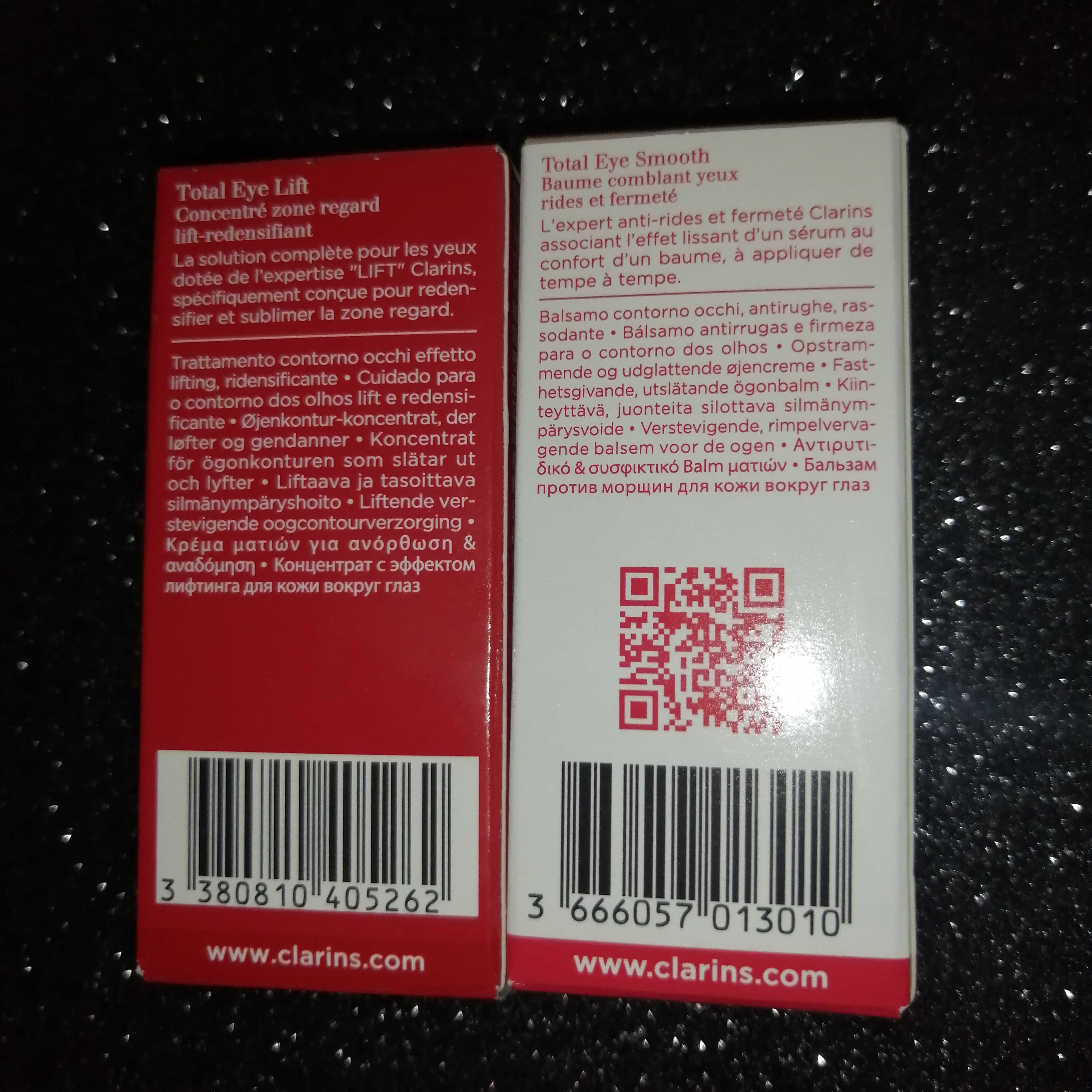 Zestaw krem koncentrat pod oczy Clarins Paris