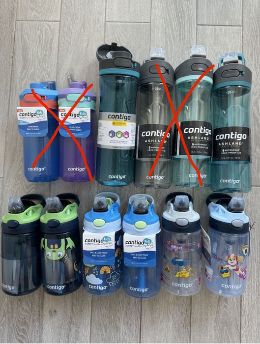 Contigo Cortland, Ashland AUTOPOP 720, 420 мл Бутылка контиго Gizmo