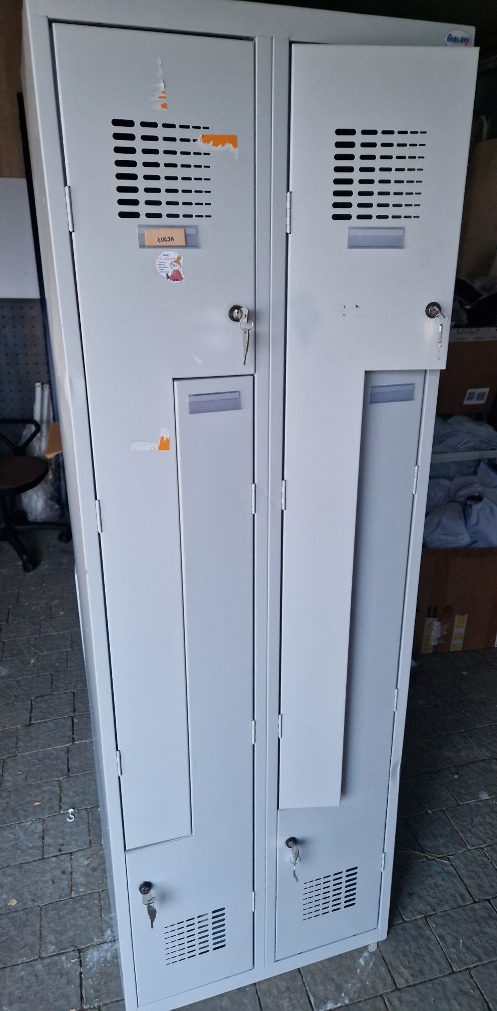 Szafka bhp metalowa