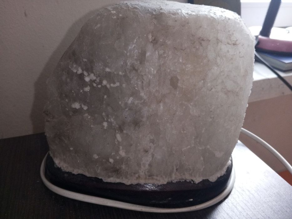 Соляная лампа с регулировкой 20 на 15 размер, 5-6 кг