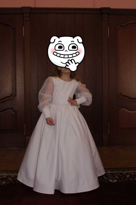 Сукня новорічна святкова на дівчинку . На  Новий рік,причастя.  весiлл