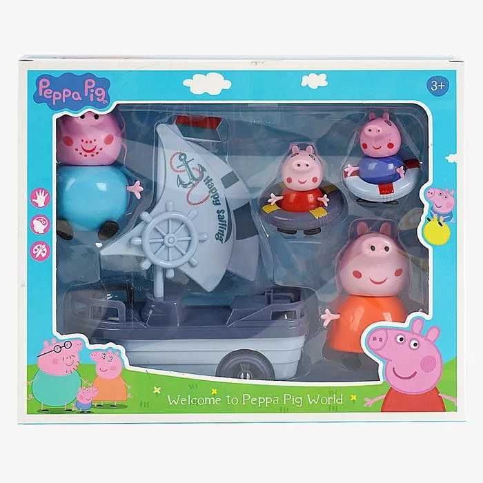 Свинка пеппа набір персонажів Є РІЗНІ, набір фігурок peppa  pig