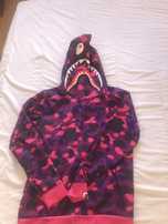 Casaco Bape Shark Roxo