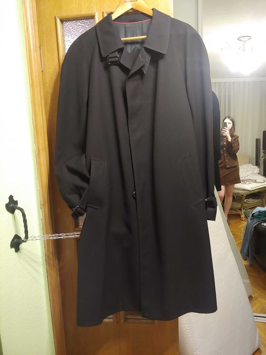 Осінній чоловічий плащ