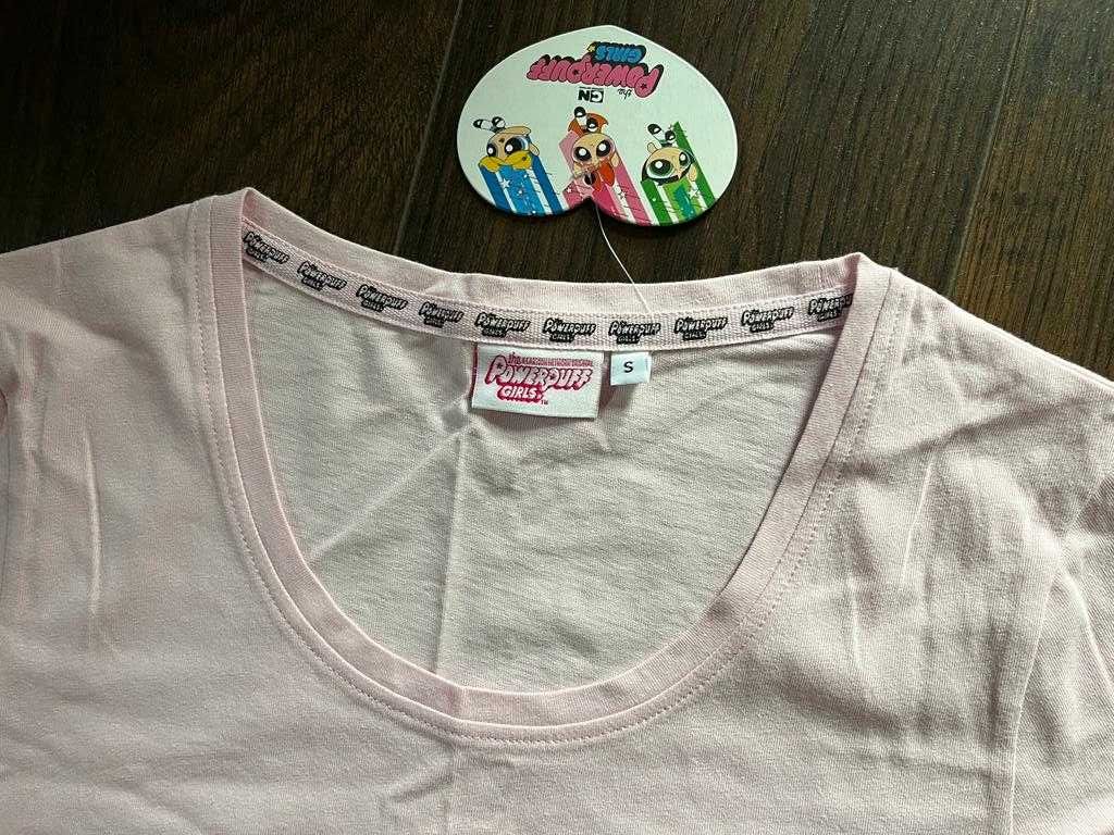 Różowa piżama koszula nocna Atomówki, The Powerpuff Girls, S/36 Pepco
