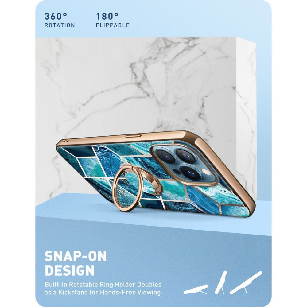 Etui Supcase Iblsn Cosmo Snap Iphone 13 Pro Ocean Blue