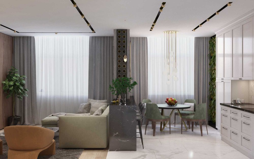 Оренда 3х кім. квартири 105м2 ЖК Парк Авеню просп. Голосіївський 60