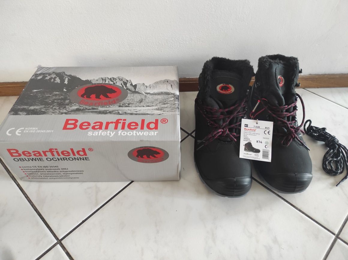 Buty robocze wodoodporne BEARFIELD K14 S3 SRC