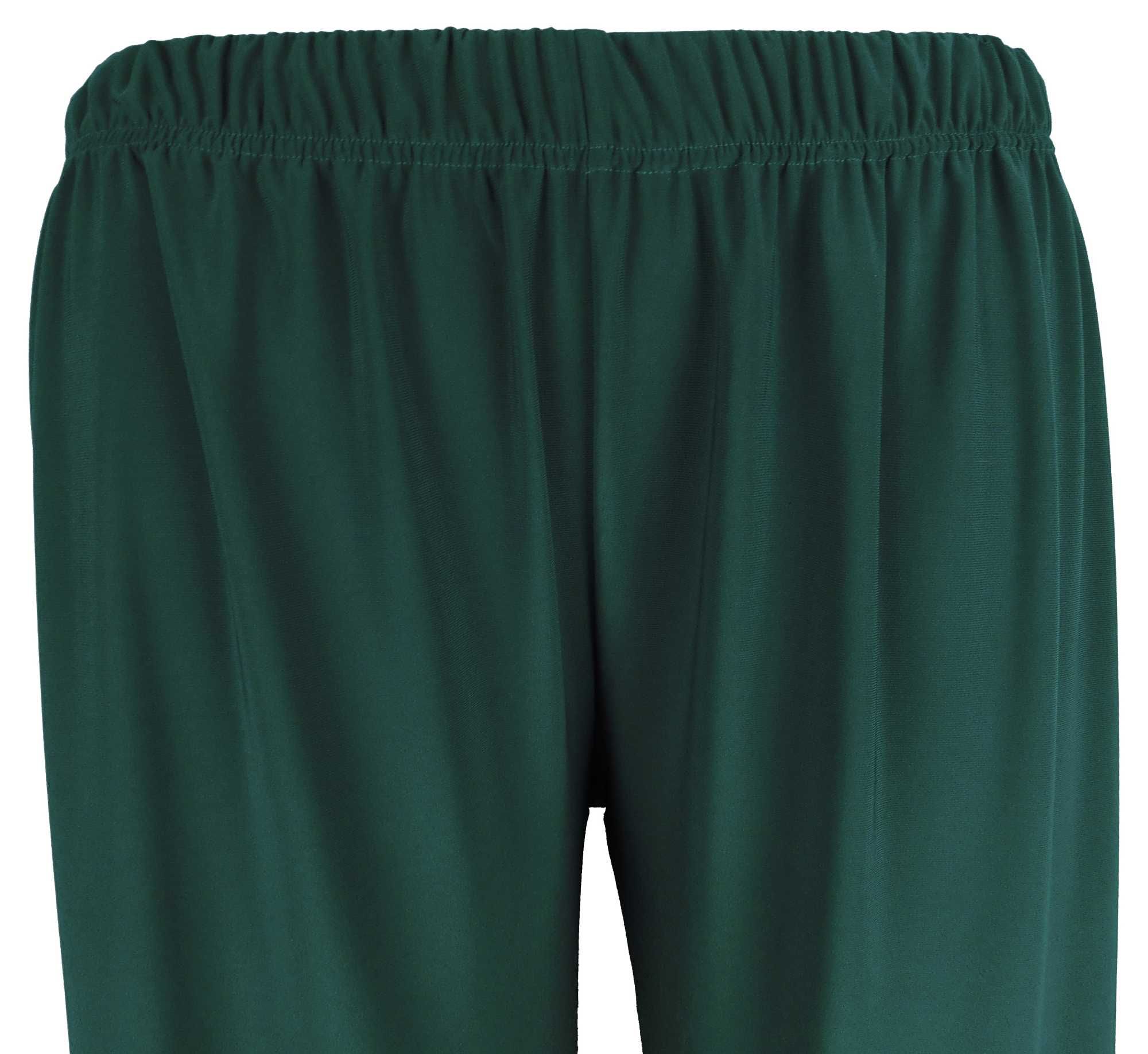 Spodnie wygodne, lejące, zieleń, ITY ,  Plus Size  2XL - 50 / 52