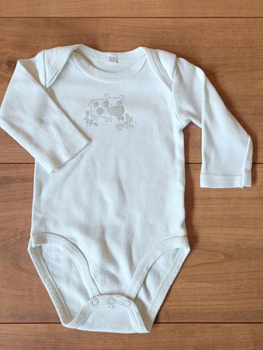 Conjunto de 5 Bodies bebé manga comprida - 3 meses (62cm)