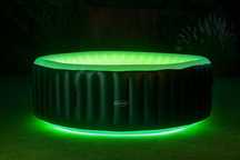 Okrągłe Jacuzzi SPA z Masażem i Podświetleniem LED – Idealne do Ogrodu
