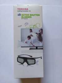 Okulary 3D nowe do telewizora TOSHIBA FPT-AG03 KOMPLET zapakowane