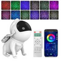 SPACE DOG Projektor Gwiazd Lampka Nocna Kosmos LED RGB