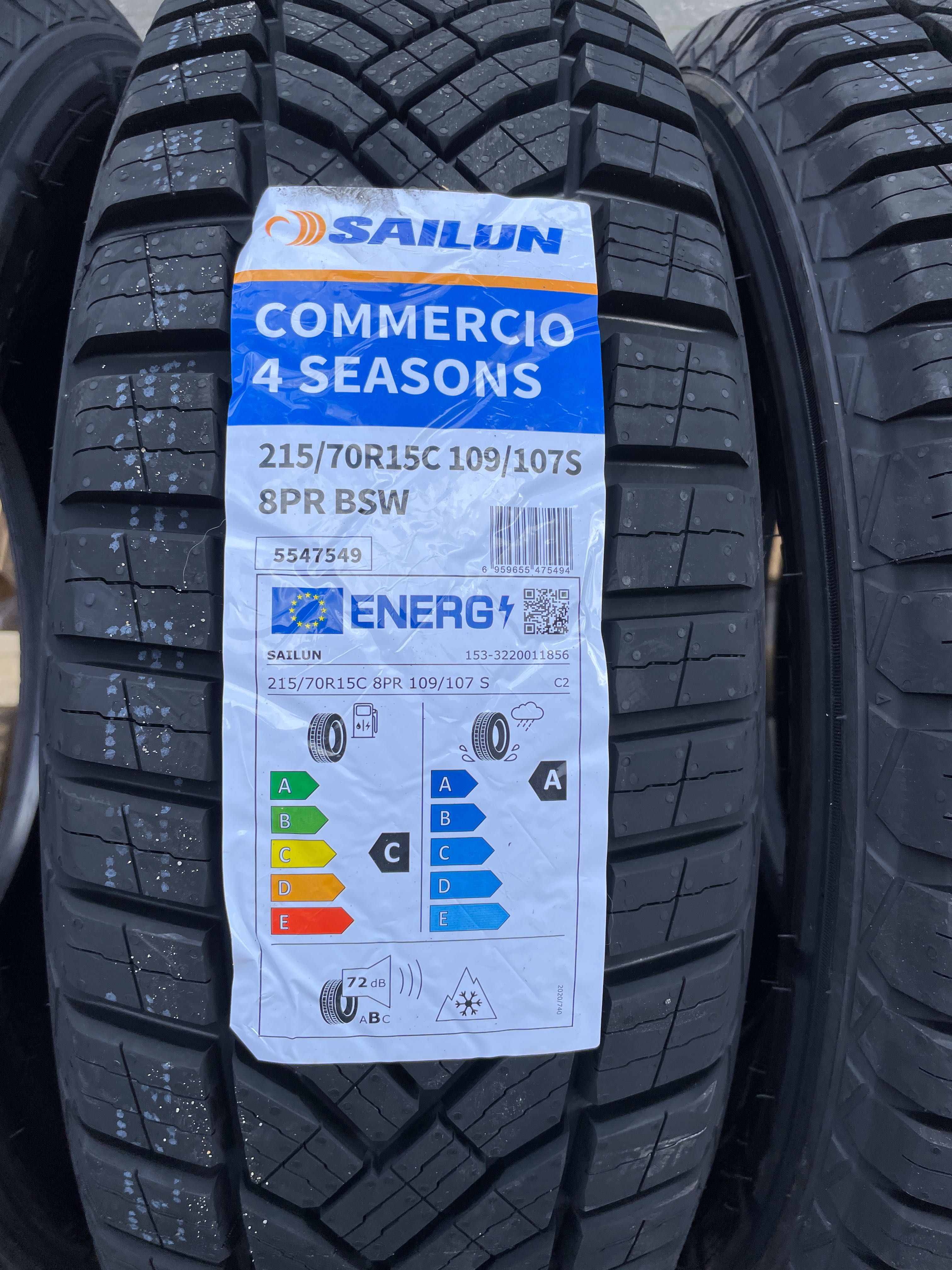 Okazja opony całoroczne 215/70R15C 109/107S Sailun COMMERCIO 4SEASONS