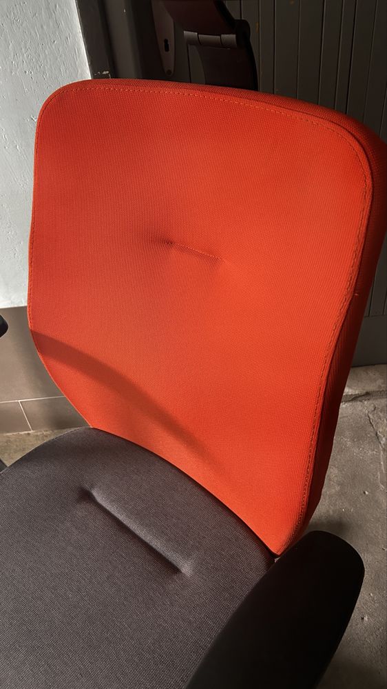 Fotel biurowy gamingowy ergonomiczny dual | DU 103 orange