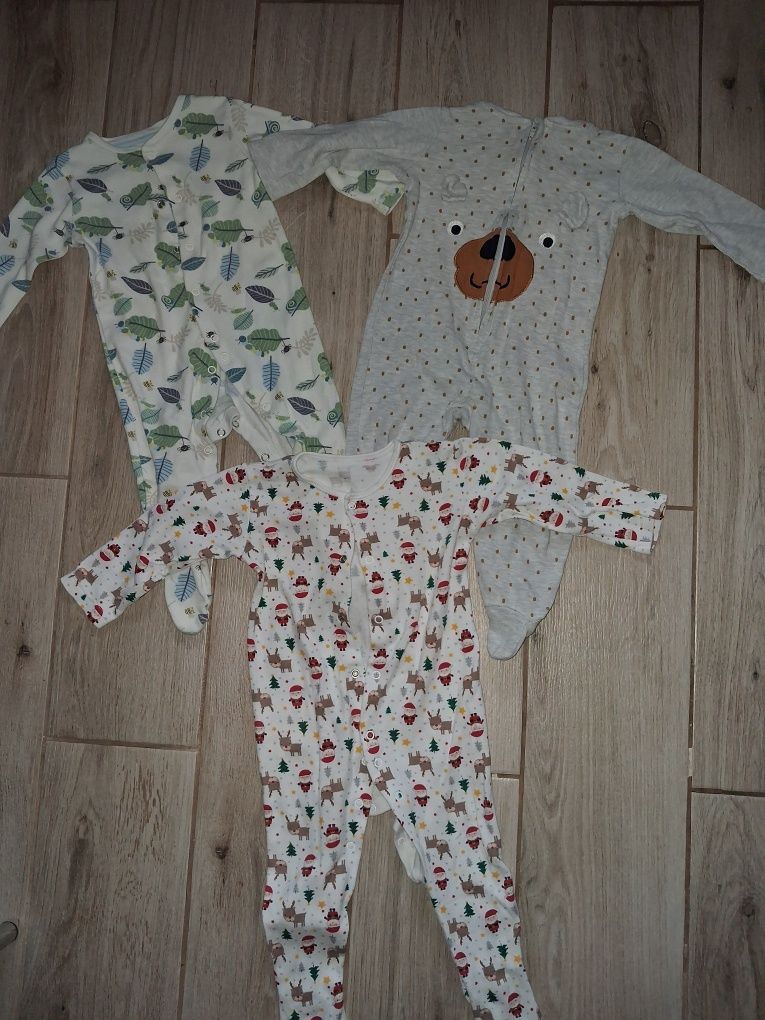 Spodnie i pajacyki 74 cm