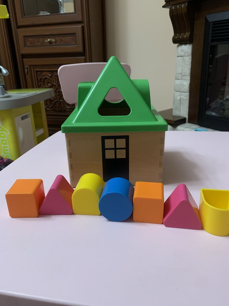 Ikea,сортер,домик,будинок,дом,розвиваюча іграшка