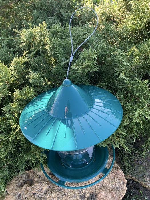Кормушка для птиц уличная двухсегментная раскладная