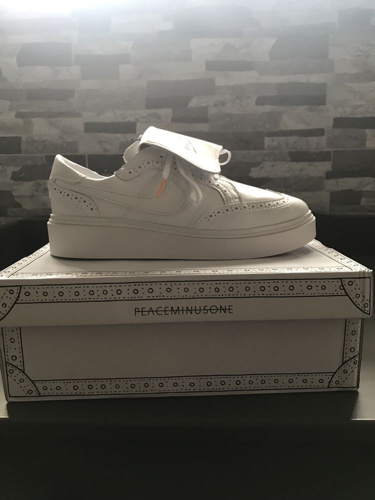 NIKE KWONDO 1 G-DRAGON PEACEMINUSONE TRIPLE WHITE