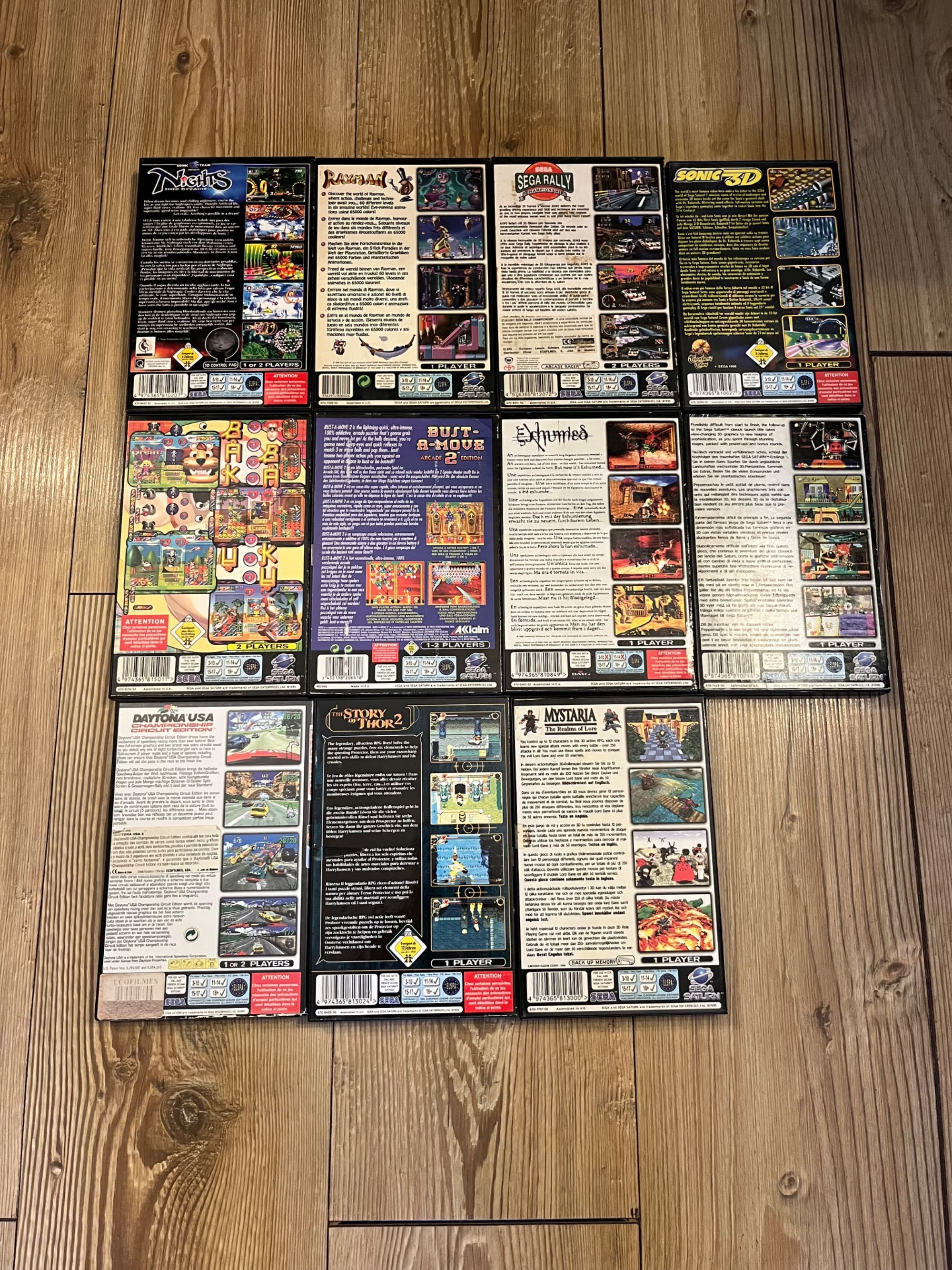 Jogos Sega Saturn