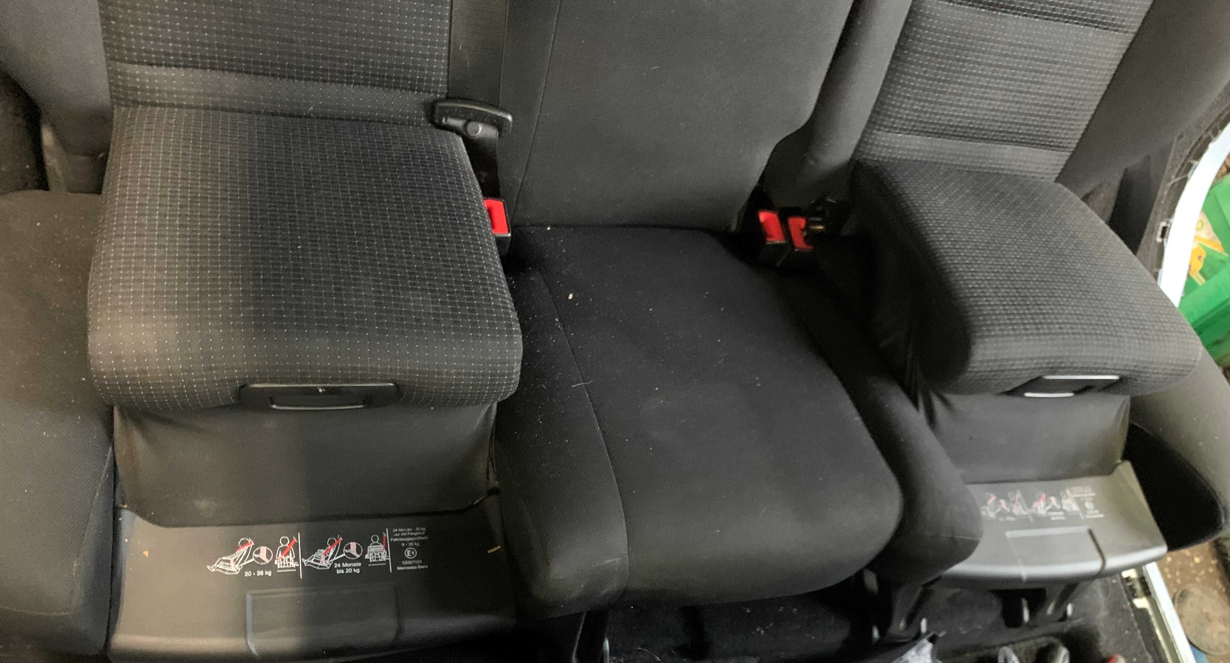 mercedes B klasa W245 Kanapa tylna siedzisko z ISOFIX dla dzieci