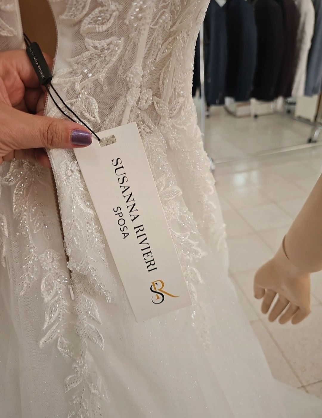 Vestido Noiva Princesa com saia glitter