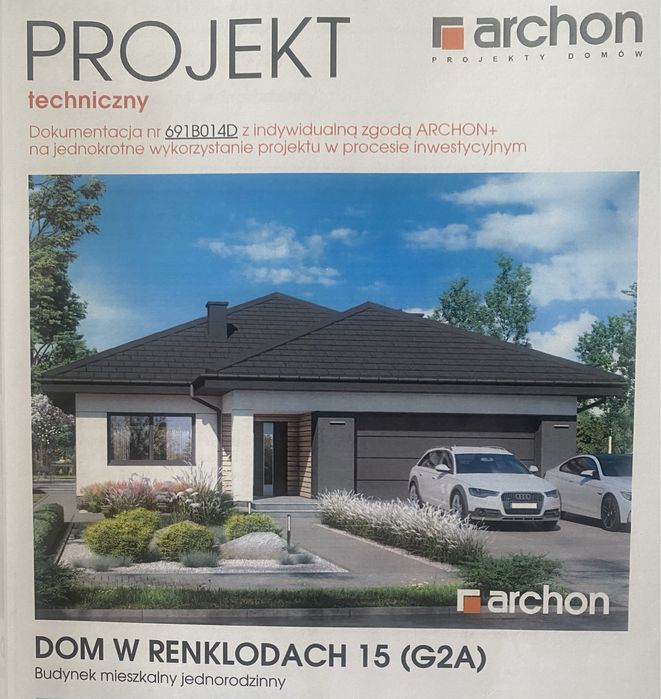 Działka budowlana 29ar | pozwolenie na bud.+ projekt domu - Jakubowice