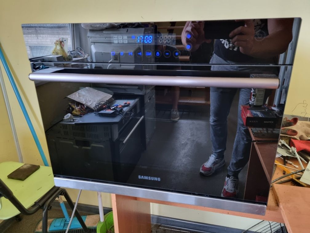 ТОП 2в1 духовка мікрохвильовка духовой шкаф с микроволновкой Samsung