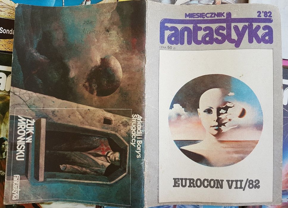 Fantastyka KOMPLET 82-89 miesięcznik, czasopismo, magazyn