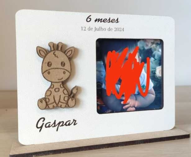 Moldura com nome personalizada