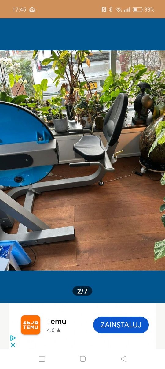 Rower wodny E720 Cycle XT First Degree Fitness