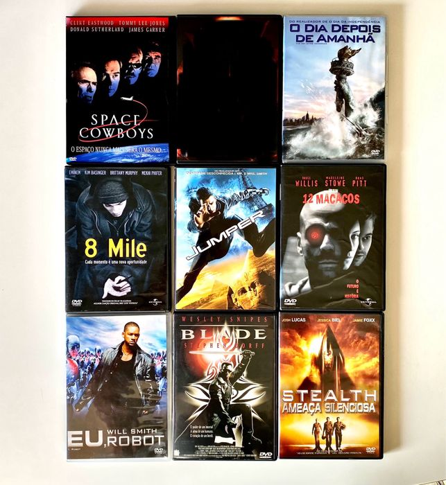 19 Filmes em Dvd.