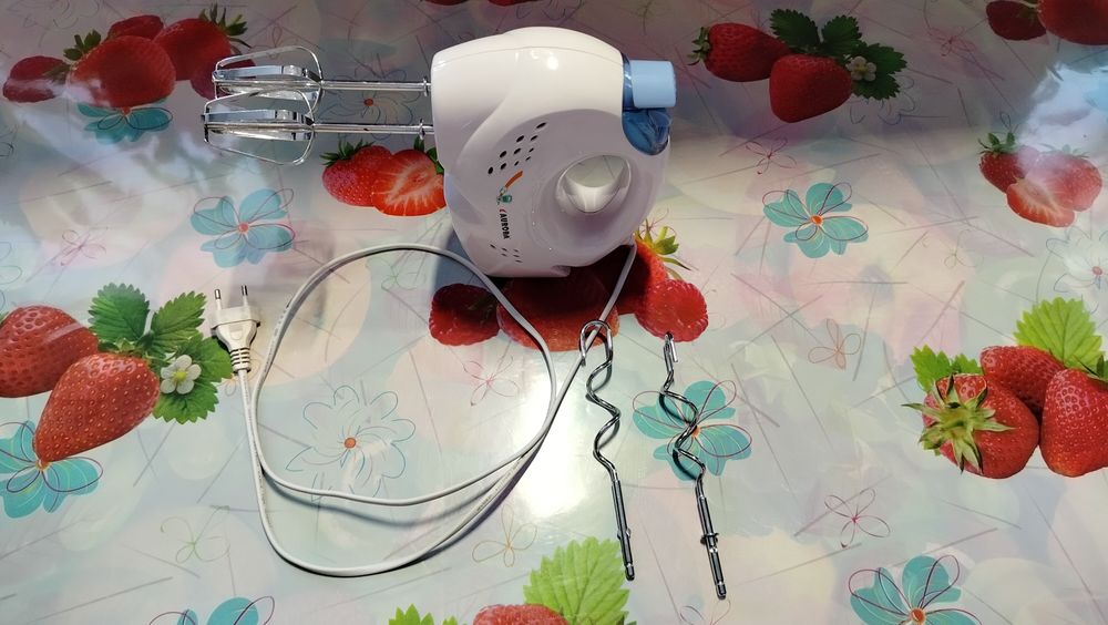 Миксер в рабочем состоянии.