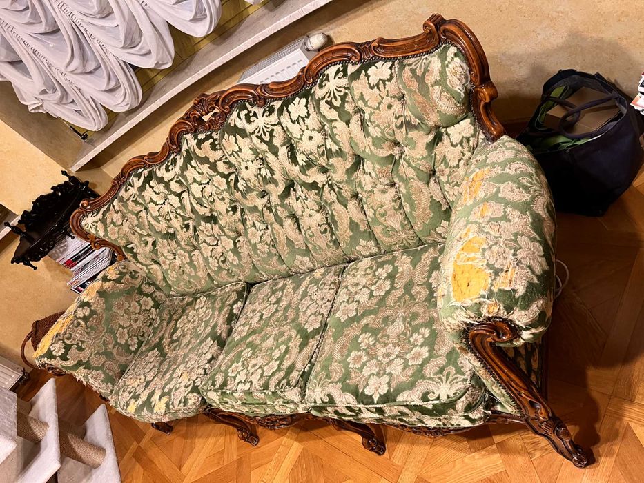 Sofa i fotel do renowacji