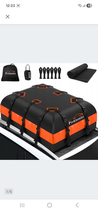 Wodoodporna torba dachowa