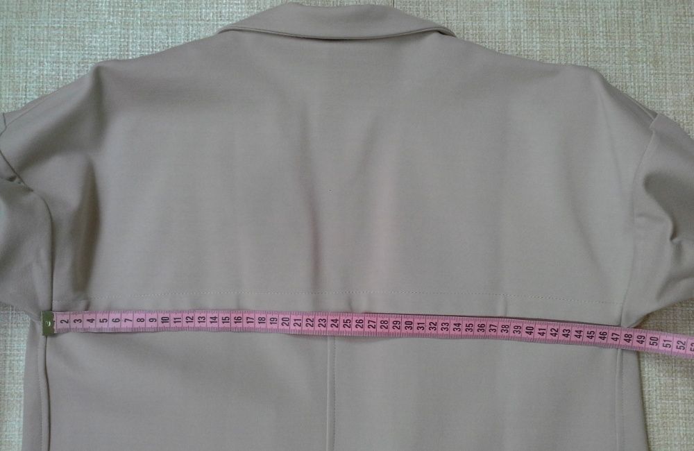 Пальто кардиган джерсі Пахтусова Pakhtusova Україна беж розмір S