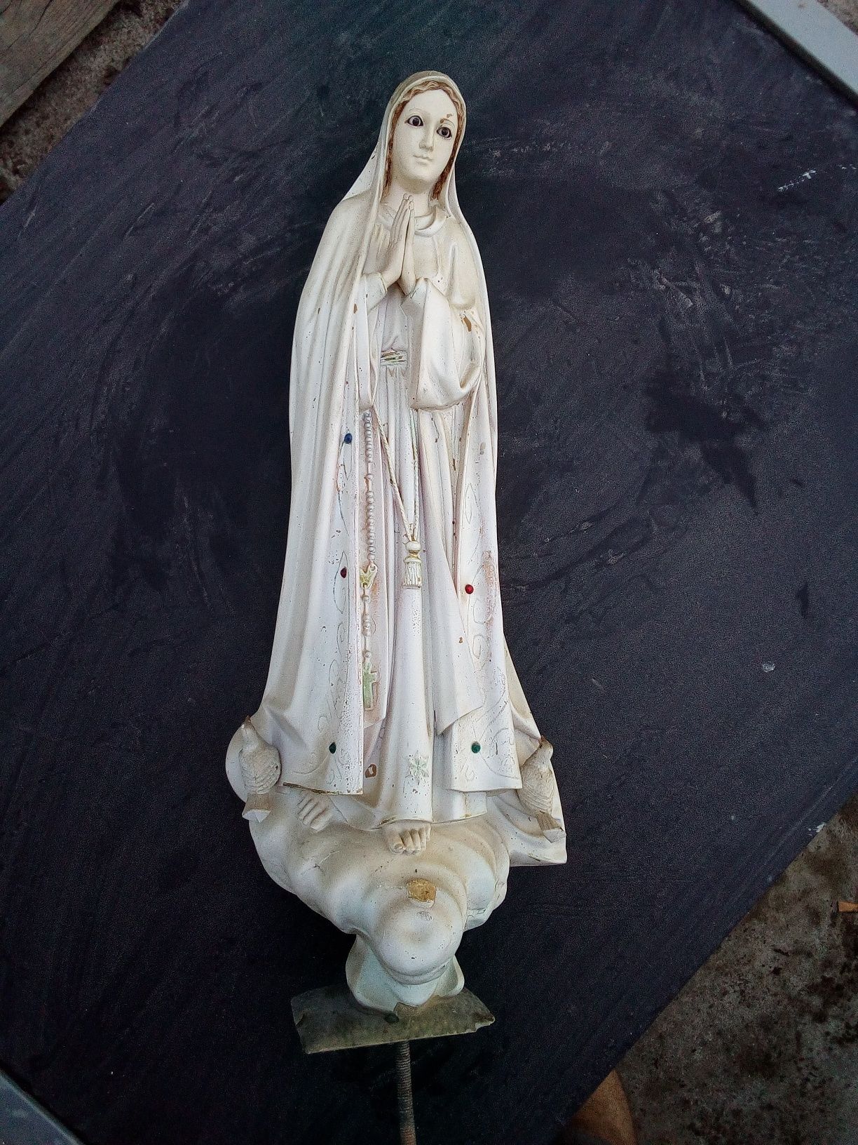 Lote peças religiosas