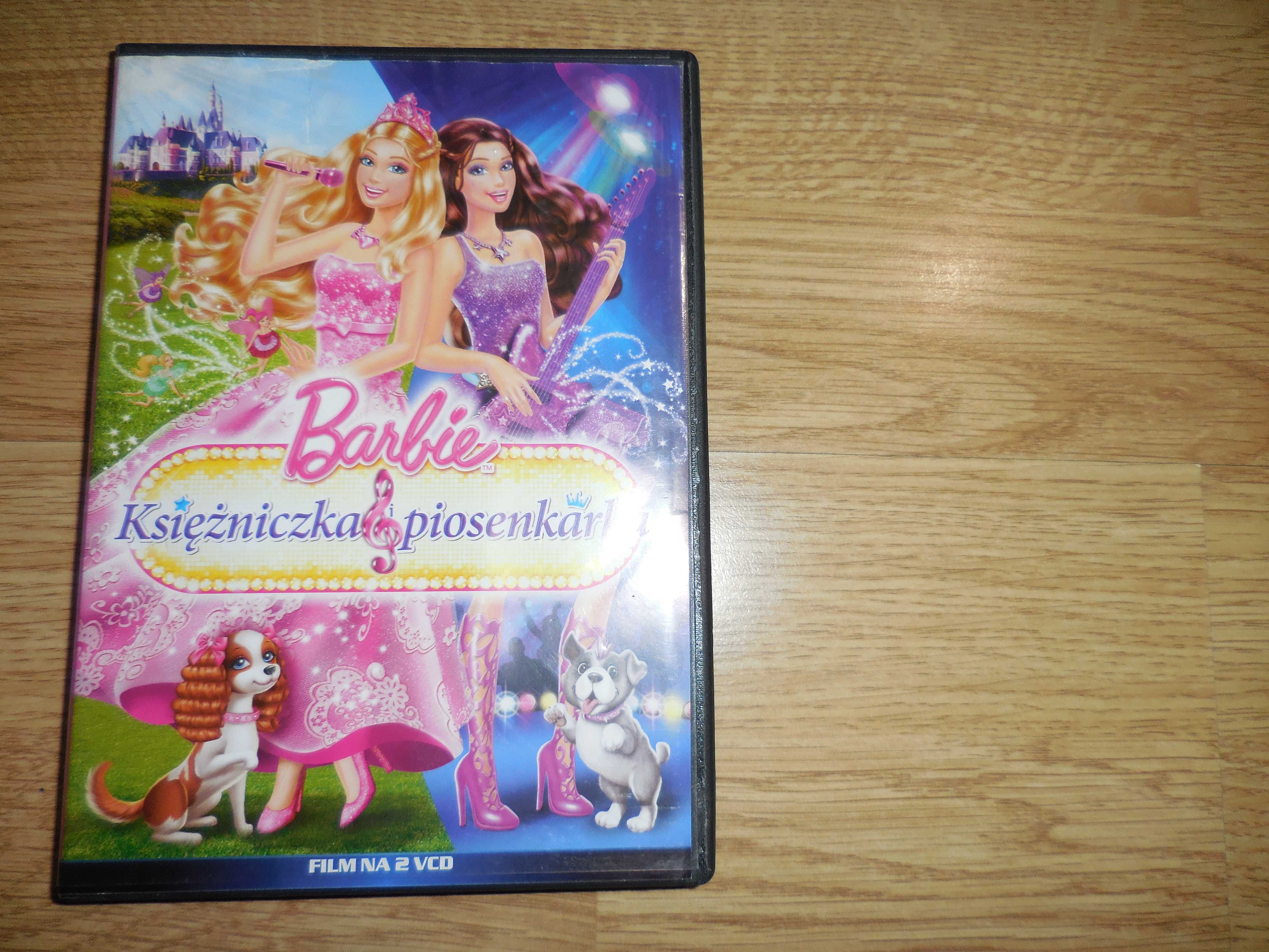 BAJKI 'Barbie księżniczka i piosenkarka' 2 VCD