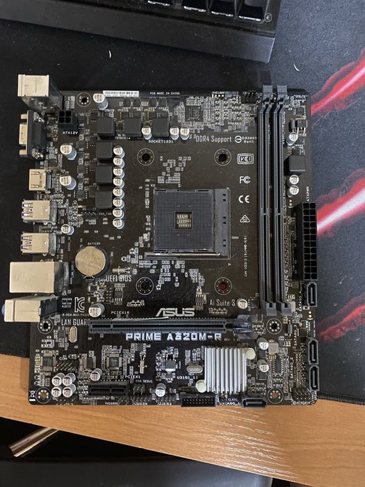 Мат.плата Asus a320m-r