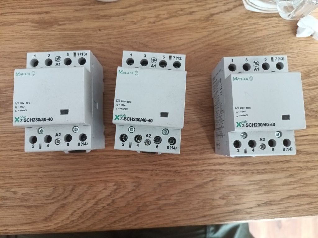 Stycznik modułowy 40A 4Z 0R 230V AC Z‑SCH230/40‑40